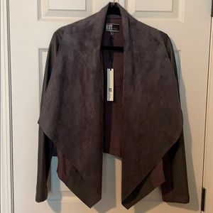 NBW faux leather Kut from the Kloth jacket.